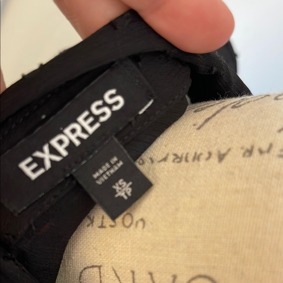 Express Black Button Down Shirt - Picture 8 of 9